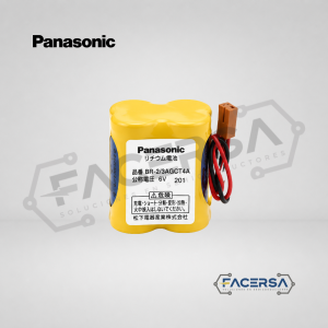 Batería Litio 3V 1200mAh Terminal GCT4A | Panasonic BR-2/3AGCT4A