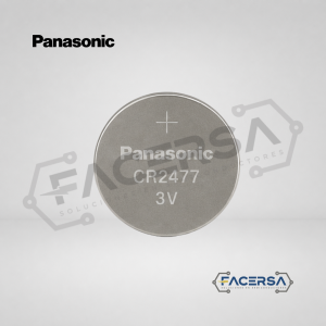 Pila Botón Litio 3V 1000mAh | Panasonic CR2477