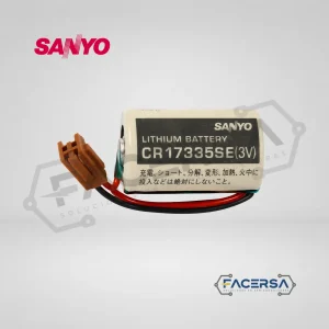 Pila Sanyo CR17335SE 3V 1800mAh para PLC