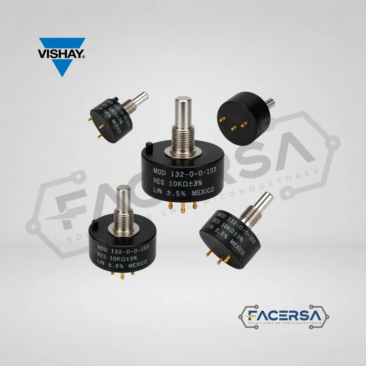 Potenciometro Vishay 132-0-0-103 10k