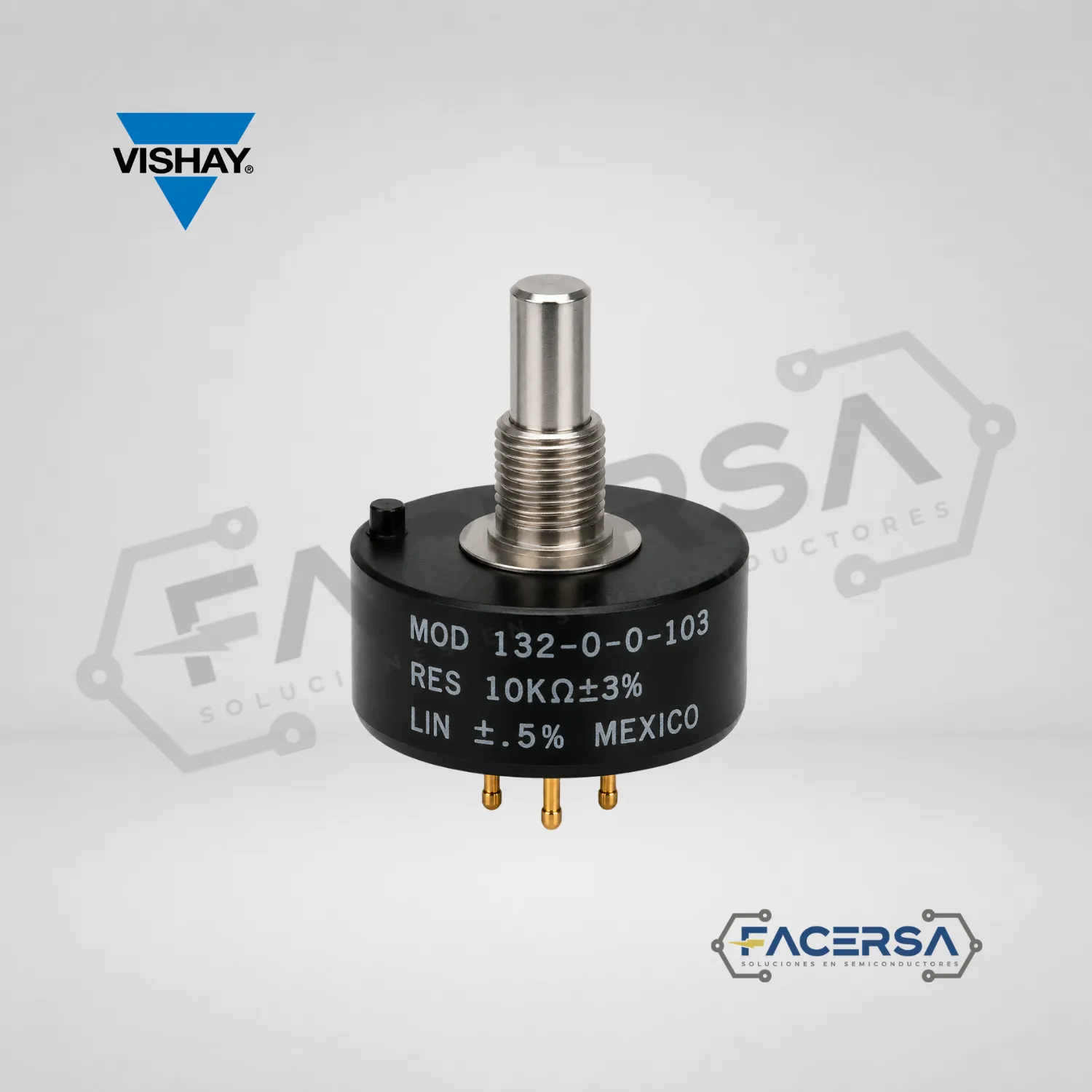 Potenciometro Vishay 132-0-0-103 10k