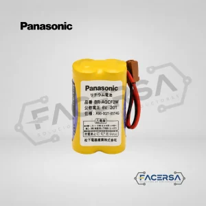 Batería Litio 6V 4800mAh con Conector PLC | Panasonic BR-AGCF2W