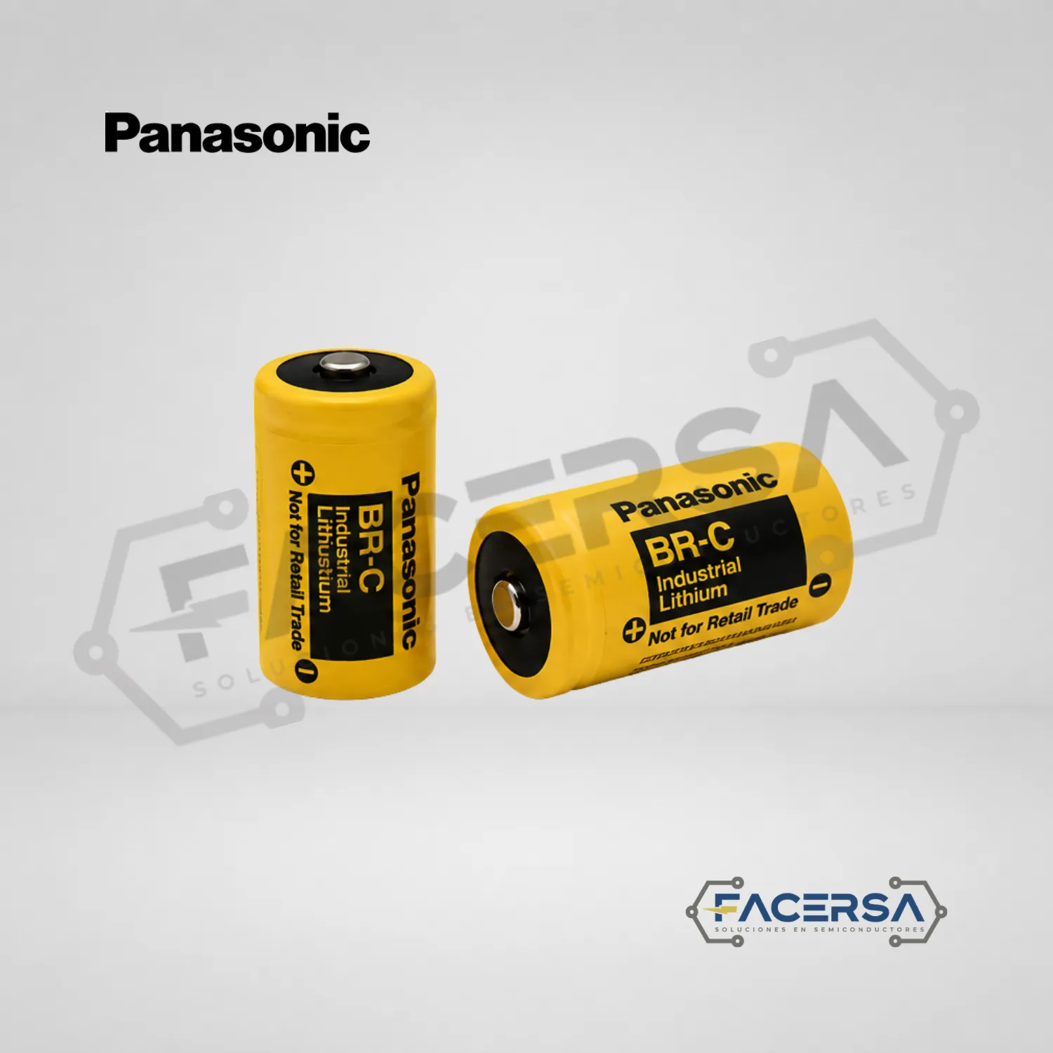 Batería BR-CSSP Panasonic 3V 5000mAh caja 10 pcs FACERSA Lima Perú