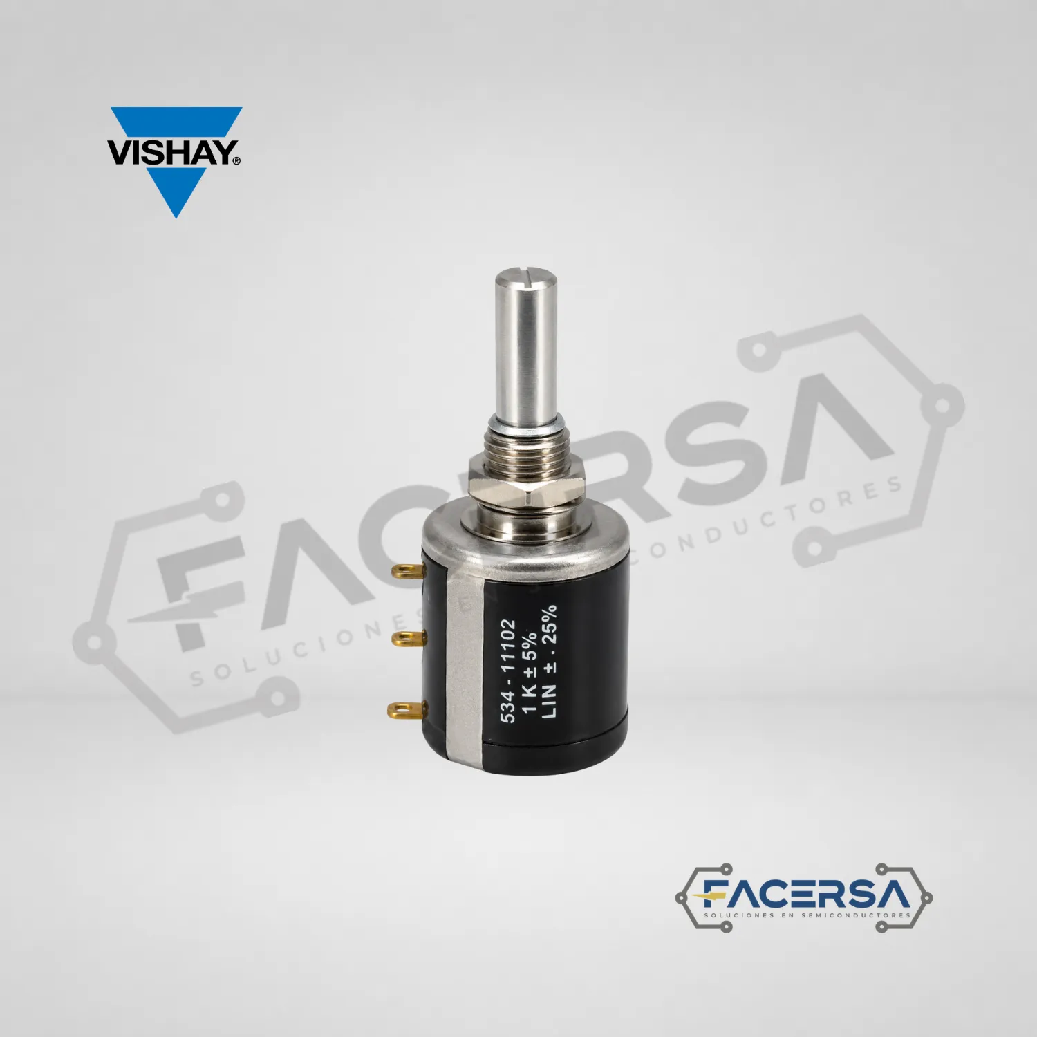 Potenciometro Vishay 534-1-1-102 1K