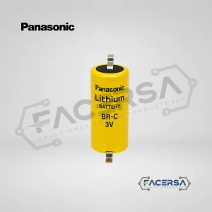 Batería Litio 3V 5000mAh con Terminales PCB | Panasonic BR-CT2SP
