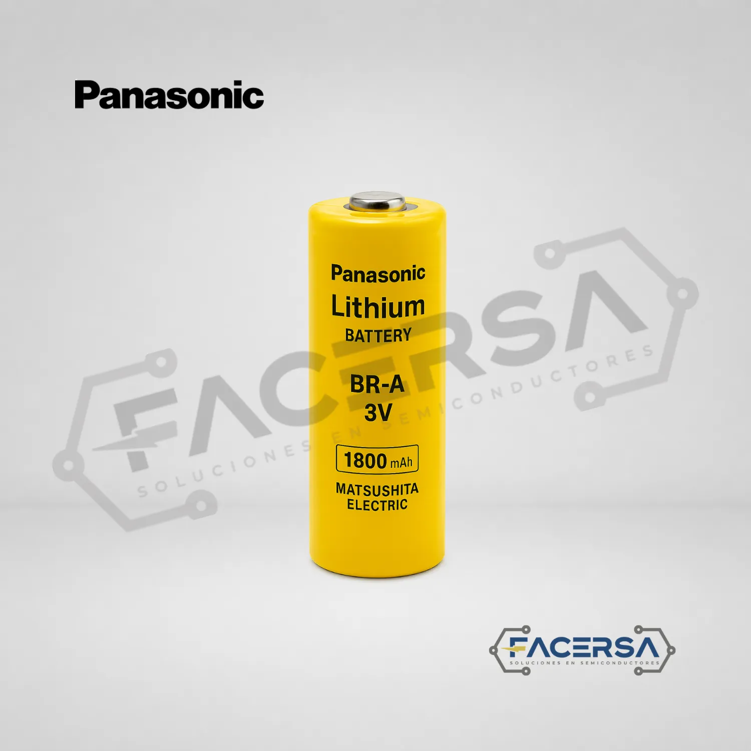 Batería BR-A Panasonic 3V 1800mAh