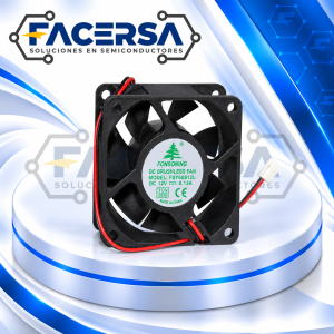 FSY60S12M FONSONING Ventilador Axial DC 12V 60x60x25mm