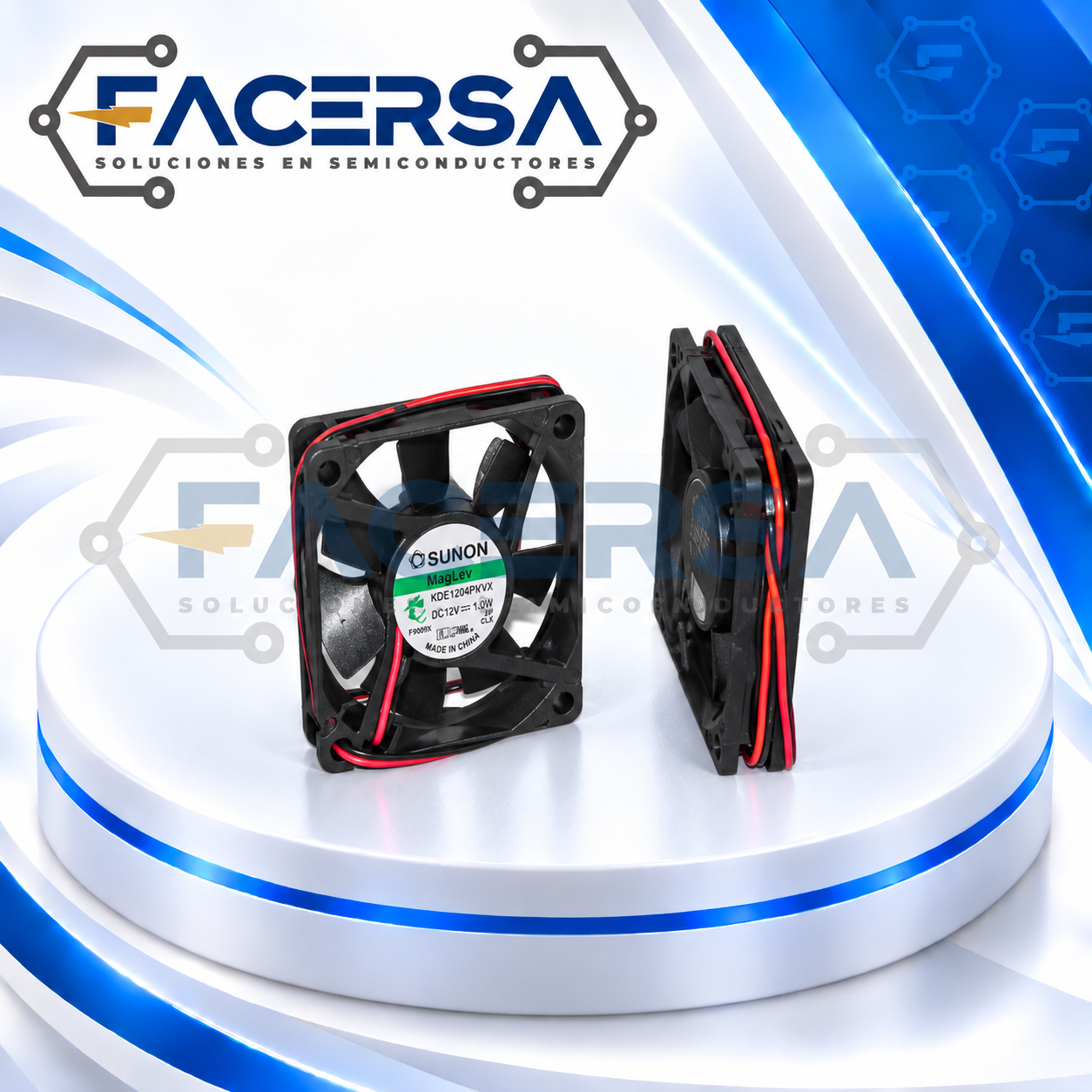 KDE1206PHV2-MS-A-GN SUNON – Ventilador Axial DC 12V 60x60x15mm - Imagen 3