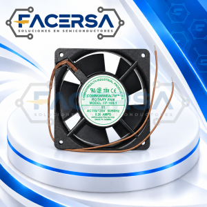 FP-108-1-110V COMMONWEALTH Ventilador Axial AC 110V 119x119x38mm