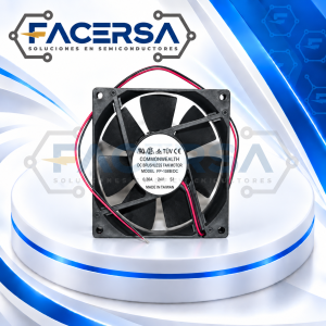 FP108B-24VDC COMMONWEALTH Ventilador Axial DC 24V 92x92x25mm