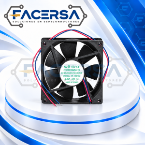 FP108B-12VDC COMMONWEALTH Ventilador Axial DC 12V 92x92x25mm