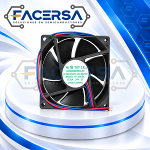 FP108D-12VDC COMMONWEALTH – Ventilador Axial DC 12V 80x80x25mm