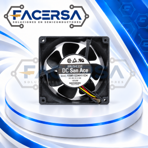 109R1224MH1D4 SANYO DENKI – Ventilador Axial DC 24V 120x120x38mm