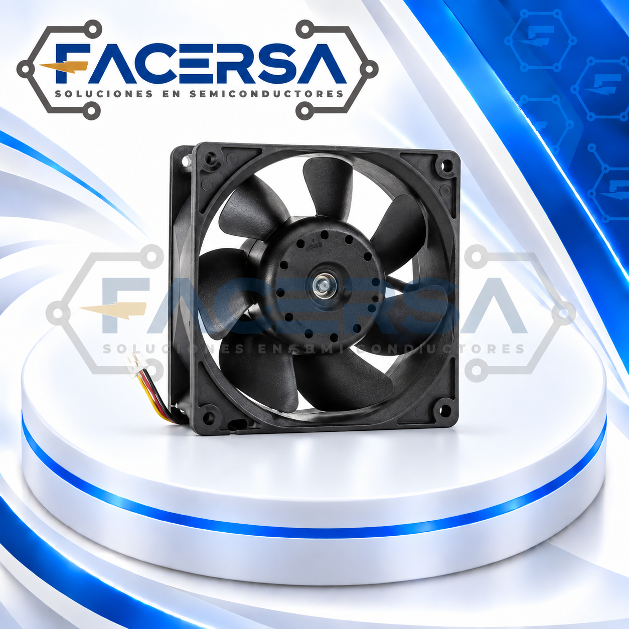 109R1224MH1D4 SANYO DENKI – Ventilador Axial DC 24V 120x120x38mm - Imagen 2