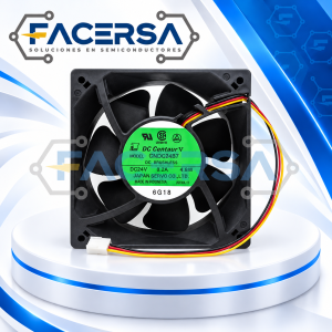 CNDC24B7 NIDEC – Ventilador Axial DC 24V 120x120x38mm