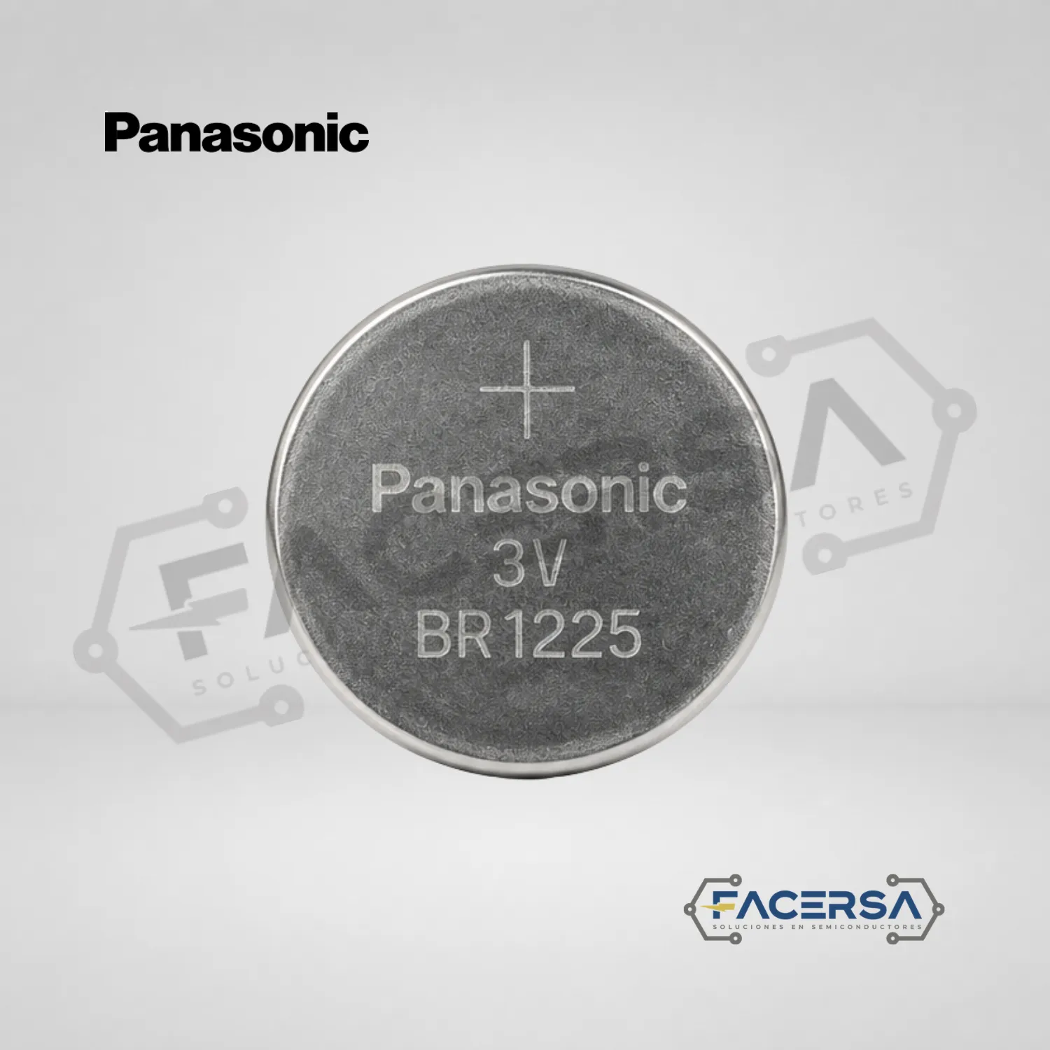 Pila BR1225 Panasonic 3V 48mAh FACERSA Lima Perú
