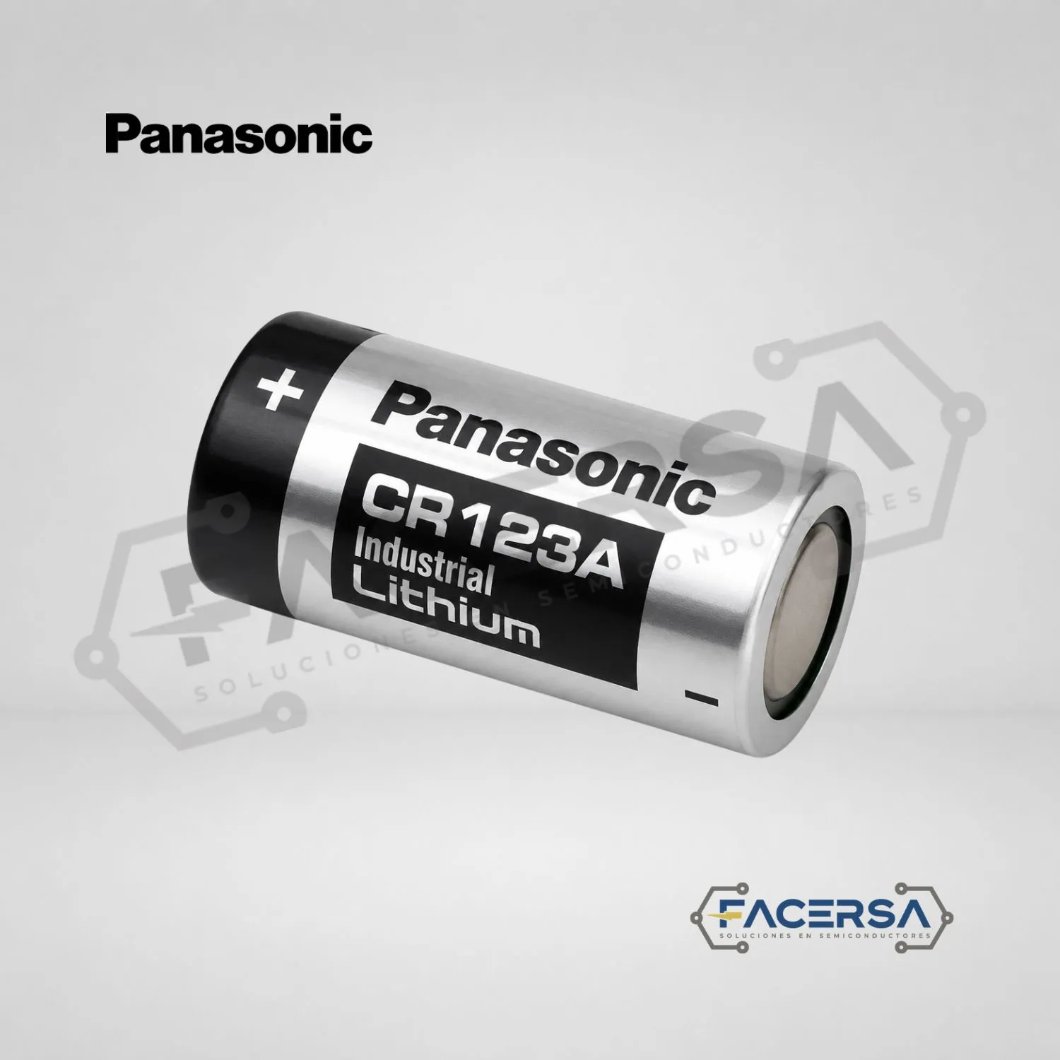 Batería CR123A Panasonic 1550mAh LiMnO2