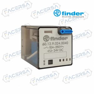 60.12.9.024.0040 FINDER (24VDC 8 PINES)
