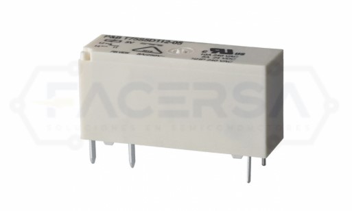 T75S5D112-12 TE Connectivity – Relé 12VDC 8A SPDT para PCB - Imagen 2