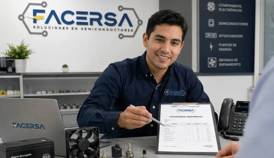 Cotiza componentes electrónicos FACERSA