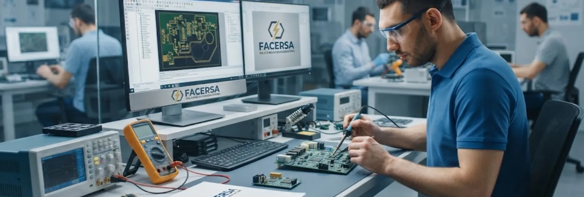 Solicitudes de componentes electrónicos en FACERSA
