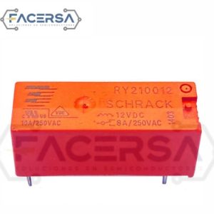 RY210012 TE Connectivity – Relé 12VDC 8A SPDT para PCB