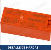 RY210012 TE Connectivity – Relé 12VDC 8A SPDT para PCB - Imagen 5