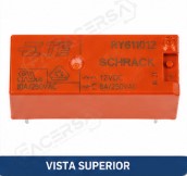 RY210012 TE Connectivity – Relé 12VDC 8A SPDT para PCB - Imagen 2
