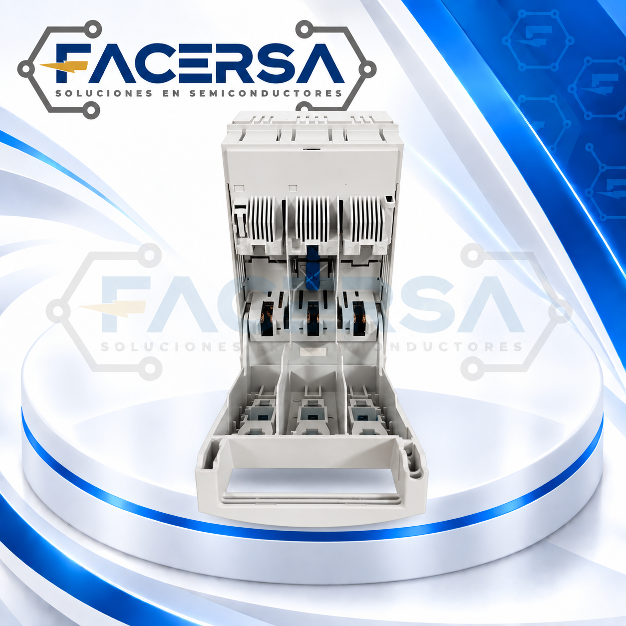 Seccionador Portafusible NH00 160A 690V Wöhner 33198 000 - Imagen 2