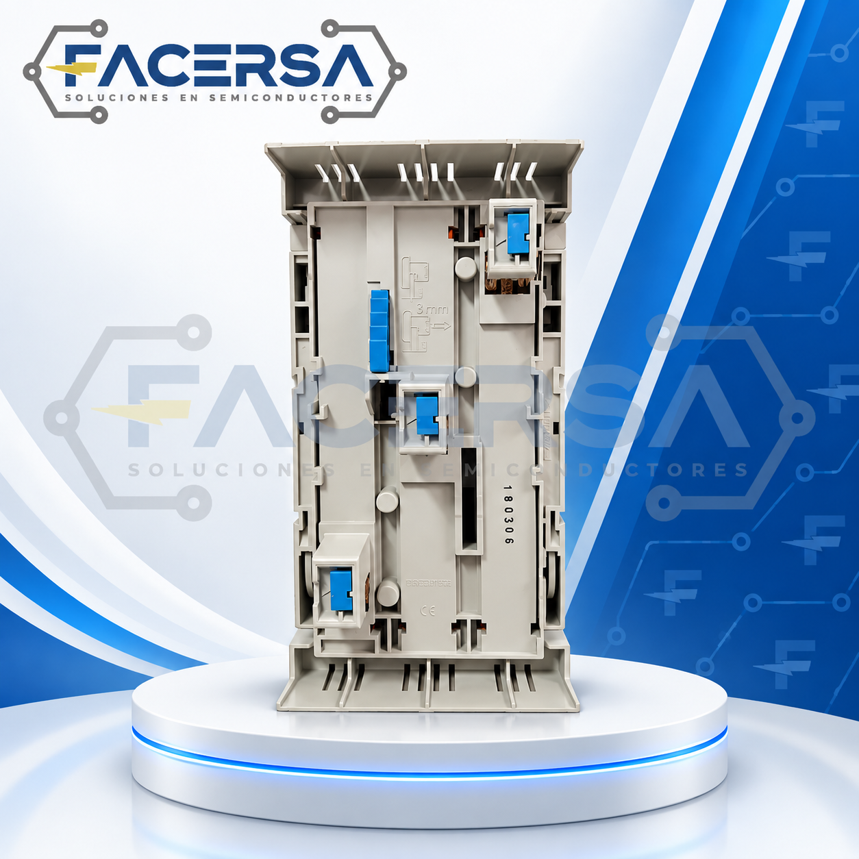 Seccionador Portafusible NH00 160A 690V Wöhner 33198 000 - Imagen 4