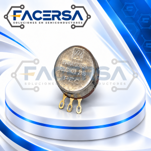 Potenciómetro industrial RV4NAYSD502A PEC de 5kΩ 2W lineal de 1 vuelta