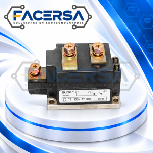 Módulo doble tiristor T330N12KOF EUPEC Infineon 1200V 330A